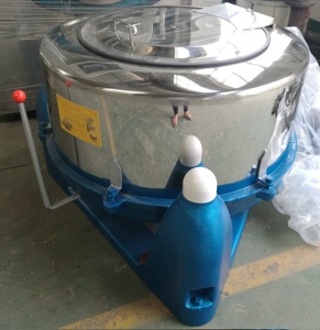 Máquina extractora hidráulica de ropa de 30kg, <span class=keywords><strong>secadora</strong></span> giratoria de alfombras usada para deshidratación de ropa, Motor de motor textil - Product Image 4