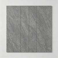 Carreaux de sol antidérapants et résistants aux acides 1200X2400X9MM avec un design moderne brillant, imperméables pour salon et couloir