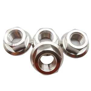 Chất lượng cao Titan Hex mặt bích Nut ti6al4v Lớp 5 Loại sản phẩm hạt đánh bóng kết thúc - Product Image 2