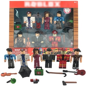 Cho <span class=keywords><strong>Roblox</strong></span> Mới Phát Hành Zombie Tấn Công Hành Động Hình Thiết Lập Chất Lượng Nhựa Thế Giới Ảo Đồ Chơi Xây Dựng Khối Theo Chủ Đề Mô Hình - Product Image 5