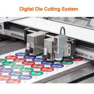 Portable Fold Imprimé Rouleau Barcode Demi Die Cut Autocollant Label Maker Cross Cutting Machine Par Feuille - Product Image 5