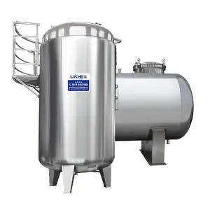Factory Customized Large size stainless steel 304 316L liquid chemical material oil water storage tank