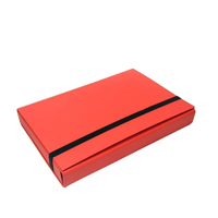 Boîte en papier au design élégant Oulinwang PP, classeur suspendu de 4 pouces avec logo personnalisé pour l'école, épaisseur 2,0 mm, 60 pièces/carton