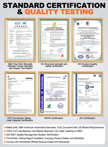 <span class=keywords><strong>Prix</strong></span> raisonnable <span class=keywords><strong>Crochet</strong></span> d'<span class=keywords><strong>attelage</strong></span> et récepteur d'<span class=keywords><strong>attelage</strong></span> de remorque à usage multiple de 3 tonnes avec boule d'<span class=keywords><strong>attelage</strong></span> de 2 pouces - Product Image 4