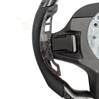 Volant en carbone forgé avec palette magnétique et LED pour BMW G11 G20 G21 G22 G30 G31 G32 M2 G87 M3 G80 G81 M4 G82 G42 G05 G06