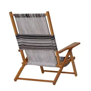 New-Style Customized Portable Wooden Tommy Chair for Travel Home Beach