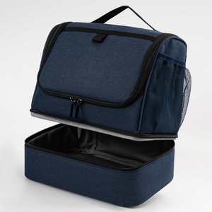 Insulated Kids Dual Compartment Lunch Bags <b>Tote</b> Picnic Camp Food Cooler Thermal Bag with Handle - Product Image 4