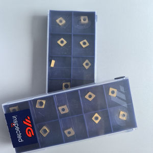 Insertos Cuadrados para Herramientas de Torneado Externo CCMT060208-UG YG801 YG-1s de Carburo de Tungsteno de Alta Calidad con Recubrimiento PVD CVD para Tornos CNC OEM - Product Image 2