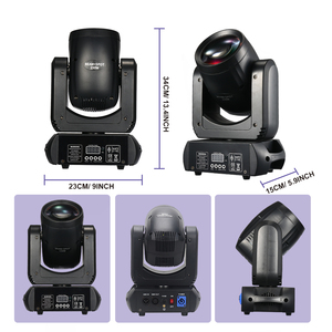 ไฟหัวขยับ LED Beam 150w มินิ ไฟโรบอติกส์ 18 ปริซึม สปอตไลท์ สำหรับงานปาร์ตี้และเวที - Product Image 5
