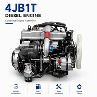 Moteur diesel automobile 4JB1T 68 kW 92 ch 3600 tr/min 285 N.m turbo refroidi par air pour remplacement de moteur de pick-up, camionnette ou voiture