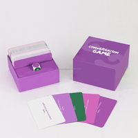 Impression personnalisée Rapide et facile à apprendre Amusant Couple Jeu de dés Carte pour enfants Adolescents Adultes Amis