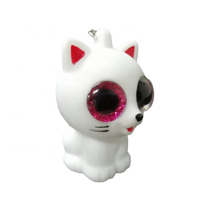 מיני Creative מקסימים עיצוב סופר חתול קפסולת צעצוע חתול Keychain - Product Image 3