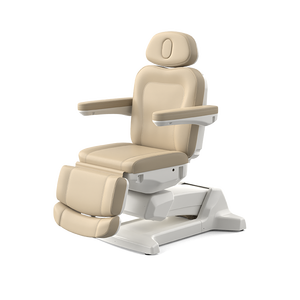 Fauteuil électrique réglable Azzura-340 pour soins du visage et extensions de cils, 4 moteurs, design moderne, lit d'esthétique pour salon de beauté, spa, thérapie, cils - Product Image 1