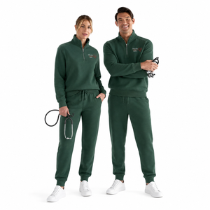 <span class=keywords><strong>Felpa</strong></span> Invernale Personalizzata RN <span class=keywords><strong>con</strong></span> Ricamo a <span class=keywords><strong>Cuore</strong></span> EKG, Regalo per la Settimana dell'Infermiera, <span class=keywords><strong>con</strong></span> Zip a Quarto - Product Image 3