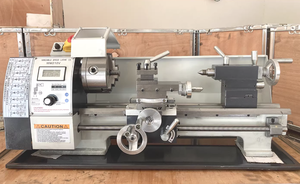 Mini Torno de Escritorio Horizontal Pequeño para el Hogar WM210V 8x16 Husillo de Metal 38mm Certificación CE - Product Image 2