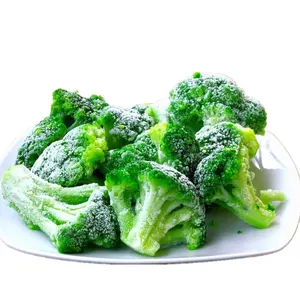 Harga grosir pabrikan Tiongkok brokoli sayuran beku IQF jumlah besar