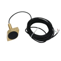 Transducteur de sondeur de poissons à double fréquence 50/200 kHz, sonde de profondeur sous-marine pour la détection des poissons et la mesure de distance