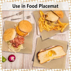 Papel de Envolver para Hamburguesas de Restaurantes de Comida Rápida, Papel Antigrasa Personalizable al por Mayor - Product Image 4