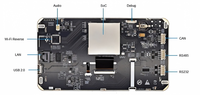 Panel de Pantalla Táctil HMI de 7 Pulgadas, Pantalla LCD TFT de 1024x600, Módulo de Pantalla Industrial, CPU ARM9, Interfaz RS232 RS485 CAN USB, Control Inteligente