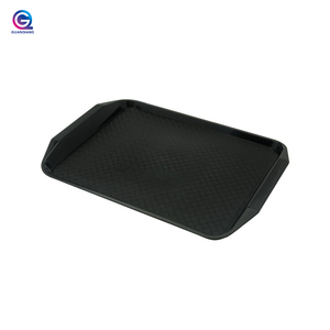 Plastic Snack Plate Fast Food Serving Trays