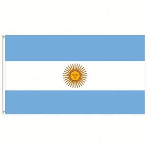 Drapeau argentin le plus vendu en polyester 3x5 pieds, impression de haute qualité pour décoration extérieure - Product Image 5