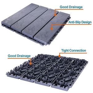 DIY Interlock Carrelage de sol pour salle de bain Pont Composite Board Deck Carrelage - Product Image 2
