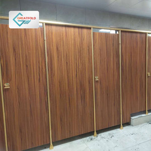 Современный компактный ламинат, модульные перегородки для туалета, душевая кабина для ванной комнаты, перегородки для больничных туалетов - Product Image 6