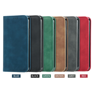 Funda de cuero magnética para Tecno Camon 18, con soporte para tarjetas de crédito - Product Image 3