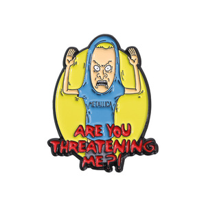 Beavis Butt-Head drôle dessin animé comédie broche Mtv spectacle de musique sac à dos Badge vêtements fête nationale Halloween fonte fée - Product Image 6