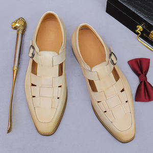 Zapatos Formales de Negocios de Cuero Genuino para Hombre de Alta Calidad, Hechos a Medida en Fábrica para Oficina, Negocios Formales e Informales - Product Image 1