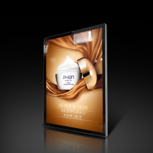 Khung Nhôm Hộp Đèn Áp Phích Phim Chiếu Sáng <span class=keywords><strong>Led</strong></span> Hộp Đèn Khung Chụp Acrylic Nhôm Tròn Lớn Trưng Bày Ảnh 3d - Product Image 1