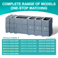 CPU Siemens S7-1200 6ES7212-1BE40-0XB0 Original Baru, 1212C 8DI 6DO 2AI, Modul PLC CPU Kompak, Programmable Logic Controller