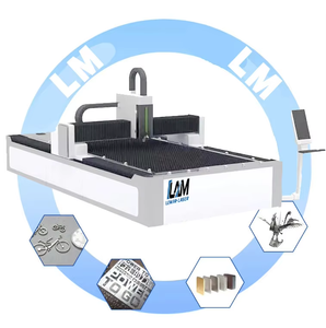 Équipement de découpe laser à fibre Tuosheng à plateforme unique pour tôles métalliques, machine de découpe laser CO2 intelligente - Product Image 4