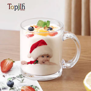 Topjlh Compra al <span class=keywords><strong>por</strong></span> <span class=keywords><strong>Mayor</strong></span>, <span class=keywords><strong>Tazas</strong></span> Personalizadas con Logotipo, <span class=keywords><strong>Tazas</strong></span> de Vidrio Transparente de 11 oz <span class=keywords><strong>para</strong></span> Sublimación, <span class=keywords><strong>Tazas</strong></span> de Café - Product Image 3