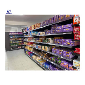 Heavy Duty Shop Shelving Display <b>Shelves</b> Racks Gondola Shelving Supermarket <b>Shelf</b> Display - Product Image 5