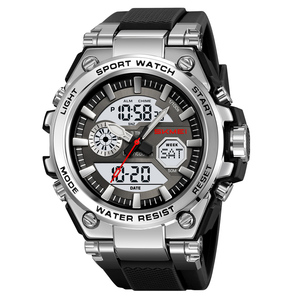 Reloj de Lujo para Hombre Skmei 2417 con Movimiento Citizen, Diseño Moderno con Indicadores, Correa de Plástico, Cristal y Resistencia al Agua - Product Image 3