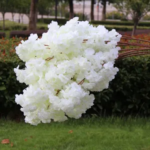 Ramas <span class=keywords><strong>de</strong></span> Flores <span class=keywords><strong>de</strong></span> Cerezo Artificiales Hechas a Mano para Decoración <span class=keywords><strong>de</strong></span> Arcos en Bodas, Acción <span class=keywords><strong>de</strong></span> Gracias, San Valentín, Día <span class=keywords><strong>de</strong></span> la Madre, Flores <span class=keywords><strong>de</strong></span> Seda para Manualidades - Product Image 1