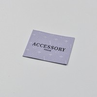 Étiquette de vêtements personnalisée en usine à haute densité Logo de marque Patch tissé Étiquettes tissées à motif de vêtements