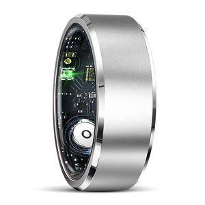 R5 스마트 링 티타늄 BT 스마트 링 남성 여성 커플 전화 피트니스 수면 건강 추적기 모니터 동기화 APP EcTri - Product Image 4