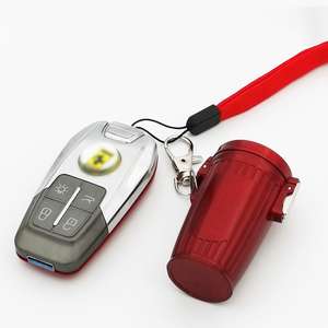 Wholesale <b>Metal</b> Pocket Ashtray Outdoor Portable Ashtray Colorful Smoking Ashtray with <b>Keyring</b> - Product Image 3