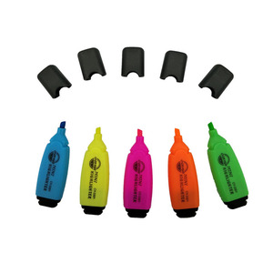 Surligneurs Mignons à Pointe Oblique – Lot de 6 Couleurs – Couleurs Personnalisables pour l'École et le Bureau - Product Image 4