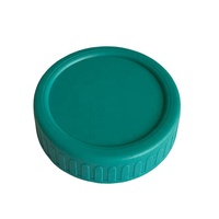 Capuchons à vis en plastique 70 mm 86 mm, couvercles de bocaux Mason en plastique coloré, compatibles avec les bocaux à large ouverture, avec anneaux en silicone