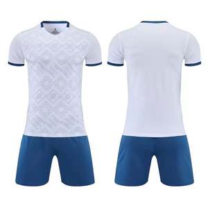 Ropa Deportiva Personalizada al por Mayor de Fábrica, Camisetas Casuales de Manga Corta con Estampado por Transferencia Térmica, 100% Poliéster, Ropa de Fútbol - Product Image 3