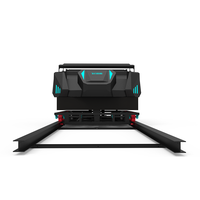 Simulateur de montagnes russes, équipement de mouvement électrique, cinéma orbital immersif 5D 8D 9D