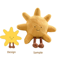 Juguete de Peluche Personalizado de Fábrica, Almohada de Peluche Suave con Forma de Estrella, Muñeco de Peluche con Logotipo Personalizado, Juguete de Peluche para Niños
