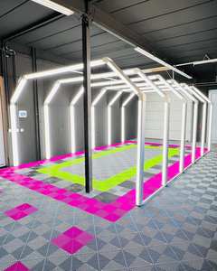 Hanyin 3d Auto Auto Wash Licht Led Detail Tunnel Licht Apparatuur Voor Werkplaats Wassen Verlichting - Product Image 6