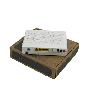 Wholesale Zone Original FTTH F660 V6.0 GPON ONU 4GE 2TEL USB WI-FI Router Fiber Cable XPON Network