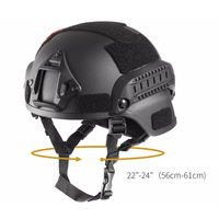 NORTHPOWER-Casque de protection tactique durable pour l'équitation, jeu CS, avec support NVG et rail latéral, MICH-2000
