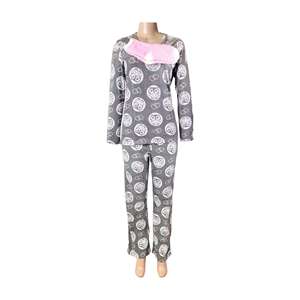 Set pigiama in micropile da donna 3 pezzi - Product Image 1