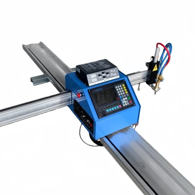 Portable CNC Cutting Machine with Plasma Torch Auto Height Control and ...